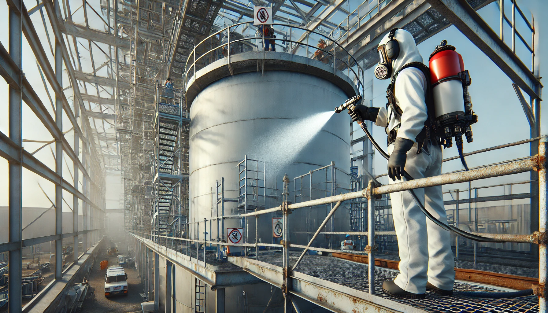 The Advantages of Airless Spraying for Industrial Coatings: Transforming UK Projects