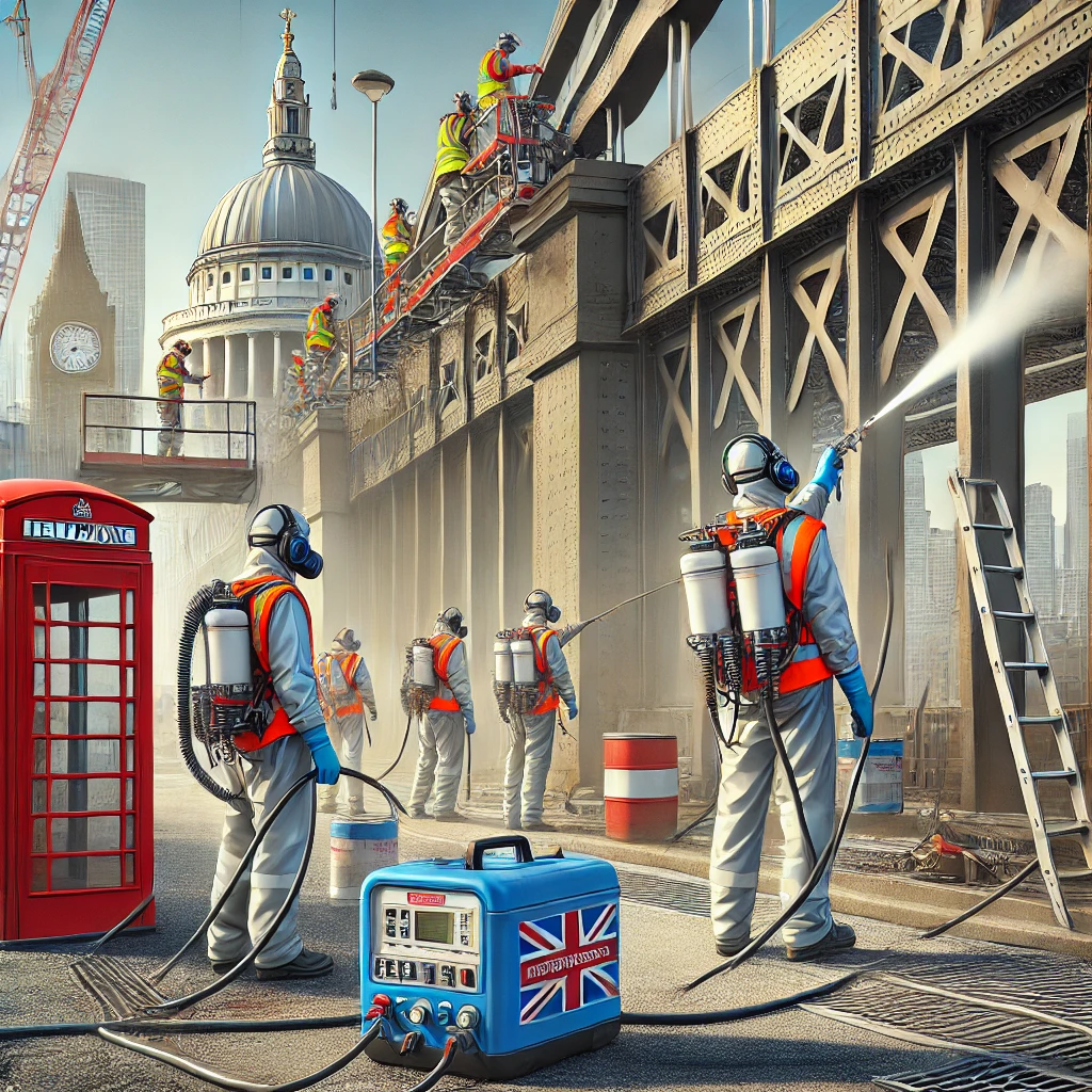 Revolutionising Industrial Painting: The Benefits of Spray Pumps for UK Structures