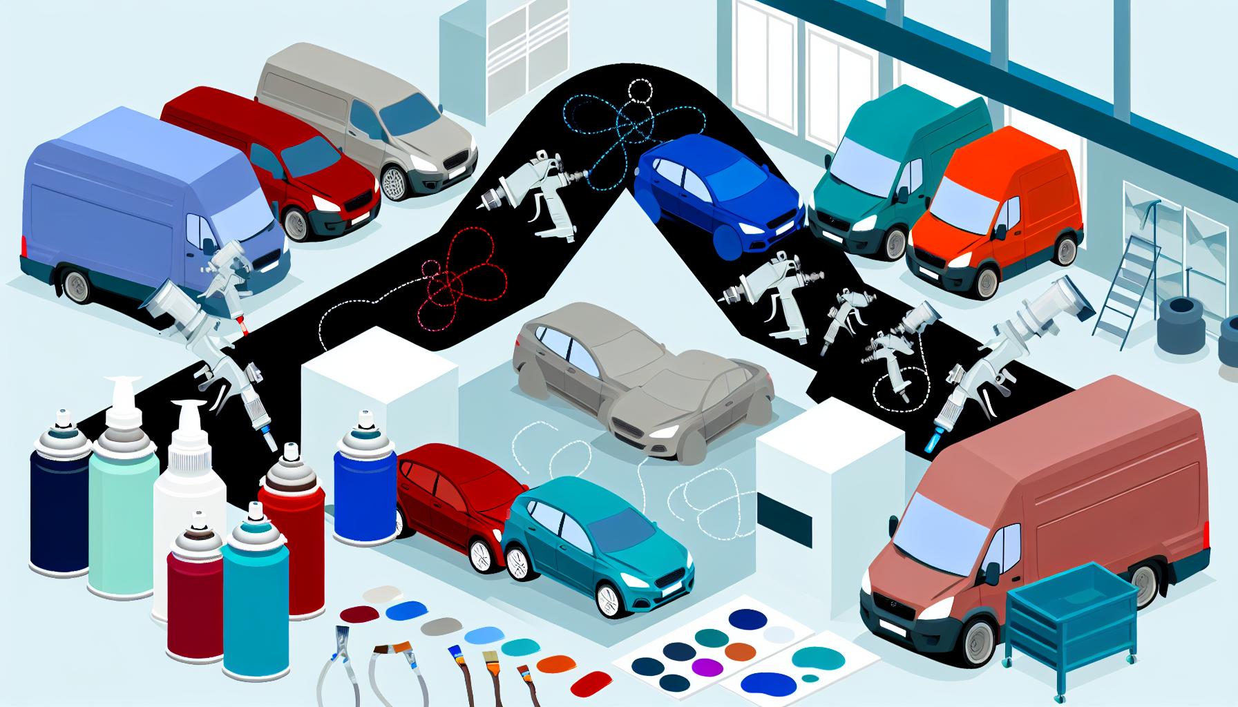 Illustration representing independent paint supplies and sikkens: a strategic alliance in vehicle refinishing