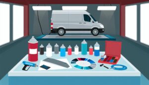 Illustration representing the ultimate guide to choosing the best valeting products for your car