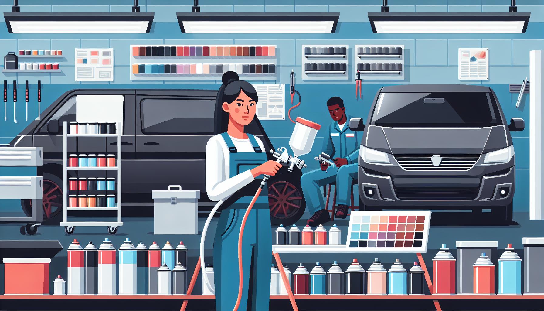 Illustration representing top valeting products every uk garage should stock