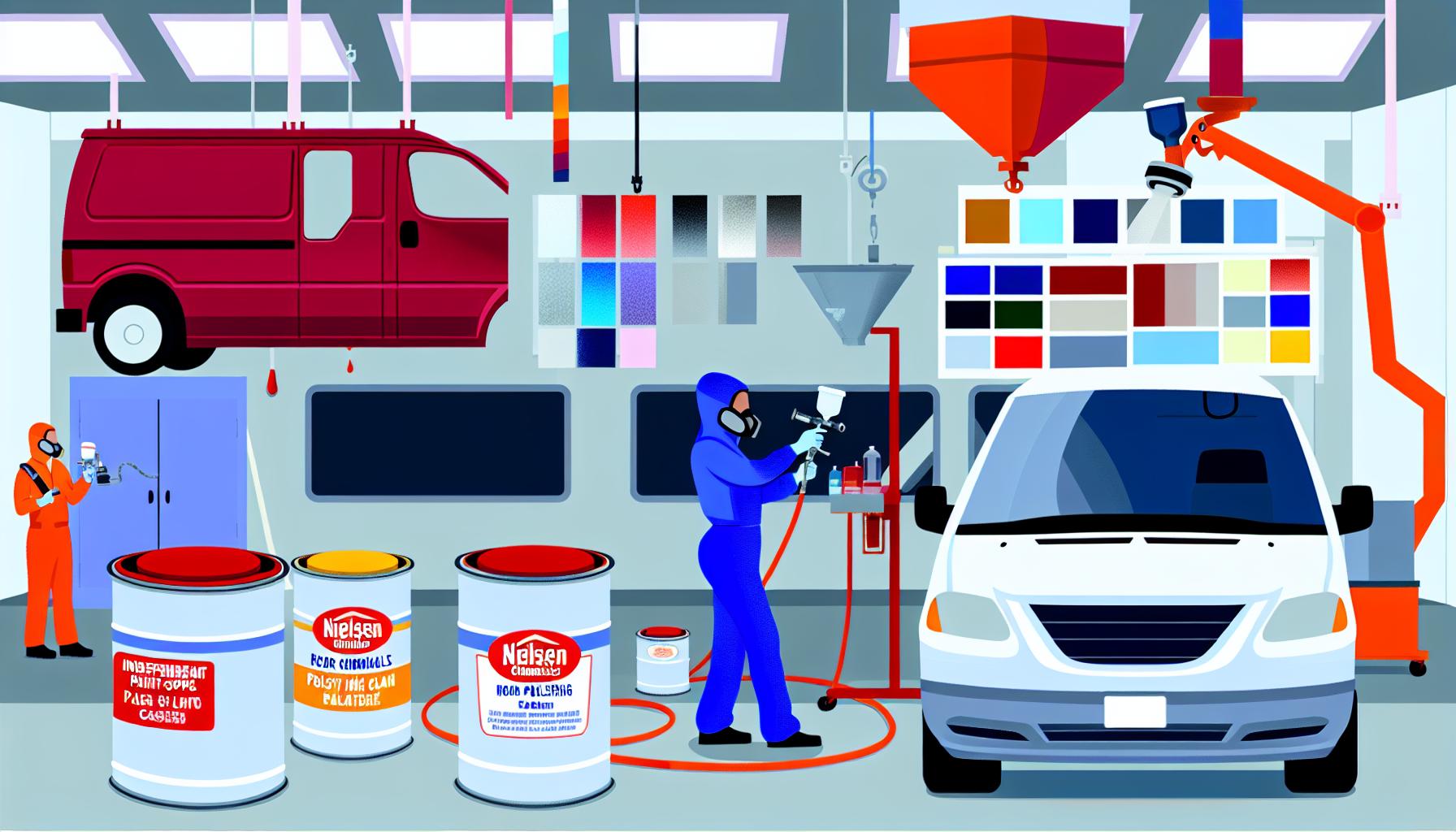 Illustration representing why independent paint supplies is your go-to source for top valeting brands: nielsen chemicals, roar polishing, farecla, and 3m