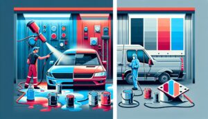 Illustration representing domestic vs commercial valeting: which uk products make the cut?
