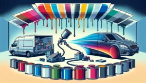 Illustration representing from compounds to ceramics: latest innovations in commercial valeting supplies