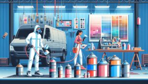 Illustration representing supporting professionals and diy enthusiasts: how independent paint supplies excels in valeting