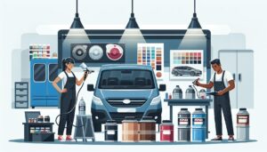 Illustration representing enhance your customer experience with premium valeting solutions from sonax